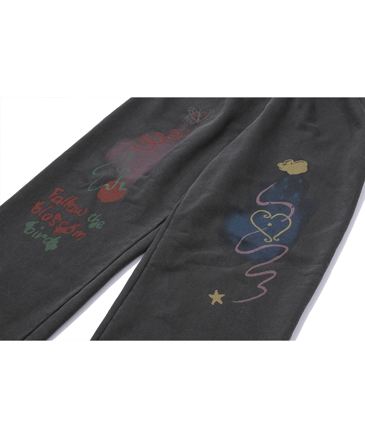 [CPGN STUDIO]★25SS★BLOSSOM BIRD PIGMENT SWEATPANTS MUSINSA | CPGN STUDIO Blossom Bird Pigment Sweatpants Smoke