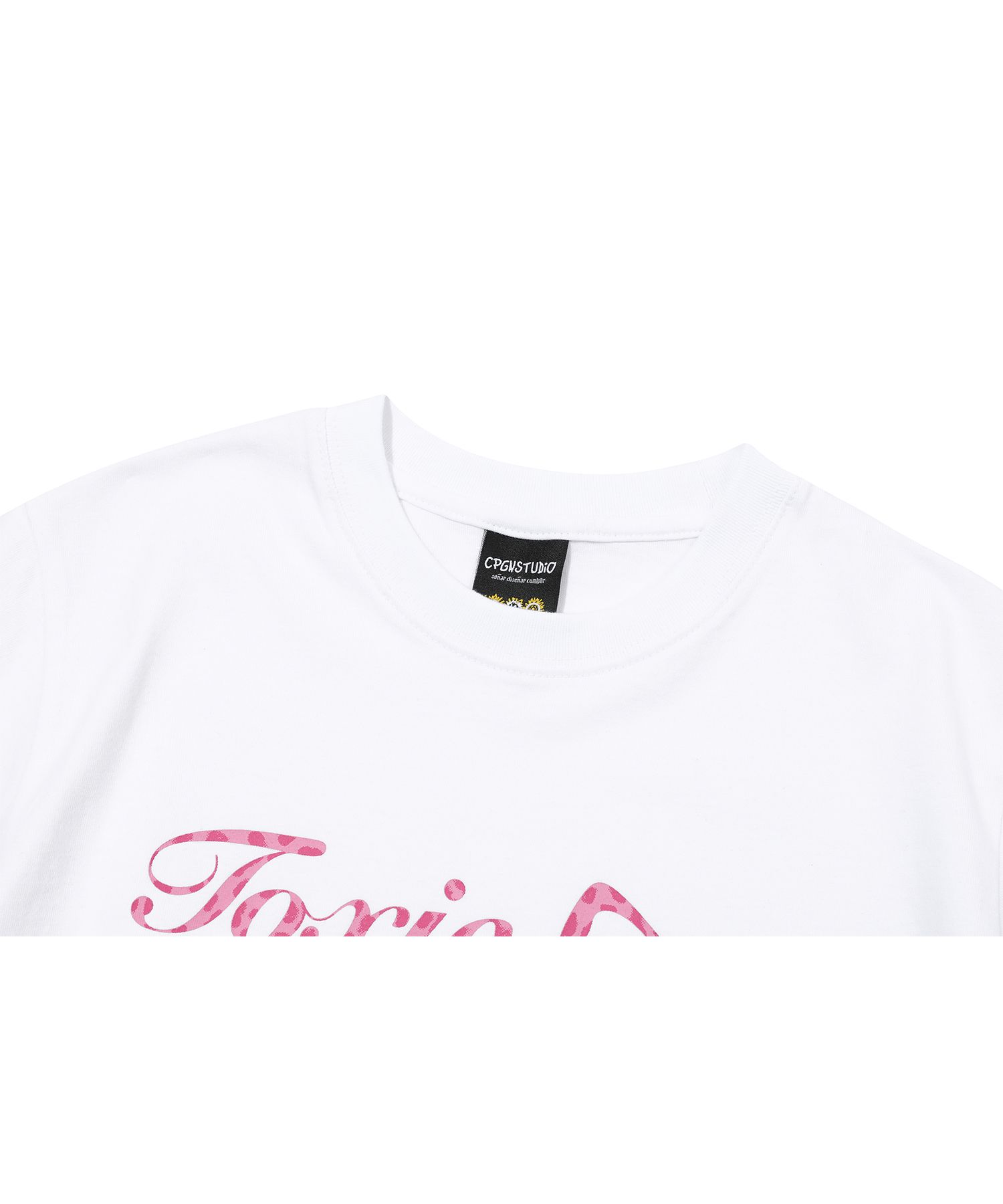 [CPGN STUDIO]★25SS★SNAKE RIBBON CROP SHORT SLEEVE T-SHIRT MUSINSA | CPGN STUDIO Snake Ribbon Crop Short Sleeve Tee White