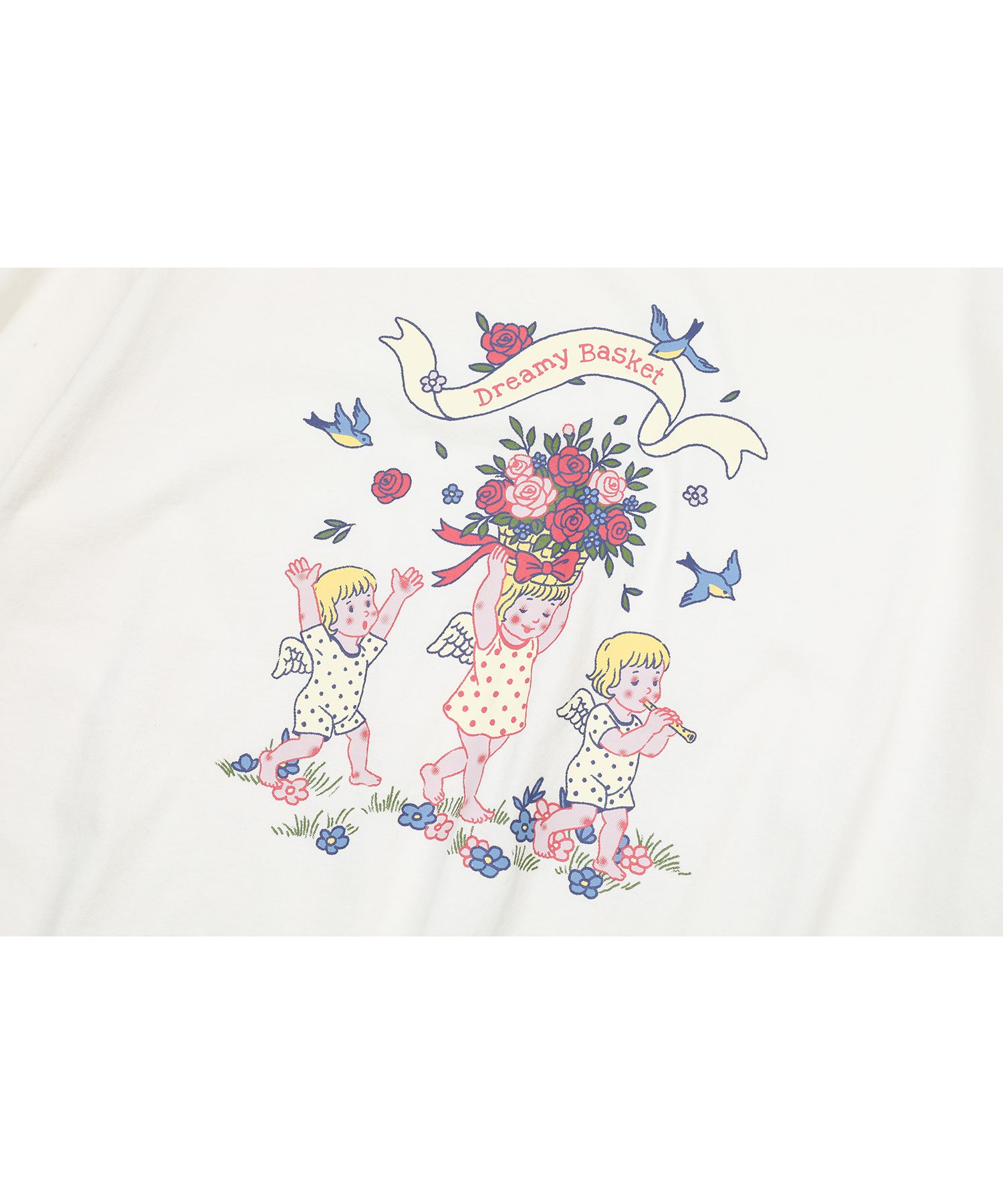 【CPGN STUDIO】Basketball Embroidery Short Sleeve T-shirt MUSINSA | CPGN STUDIO Basket Angel Short Sleeve T-shirt Cream