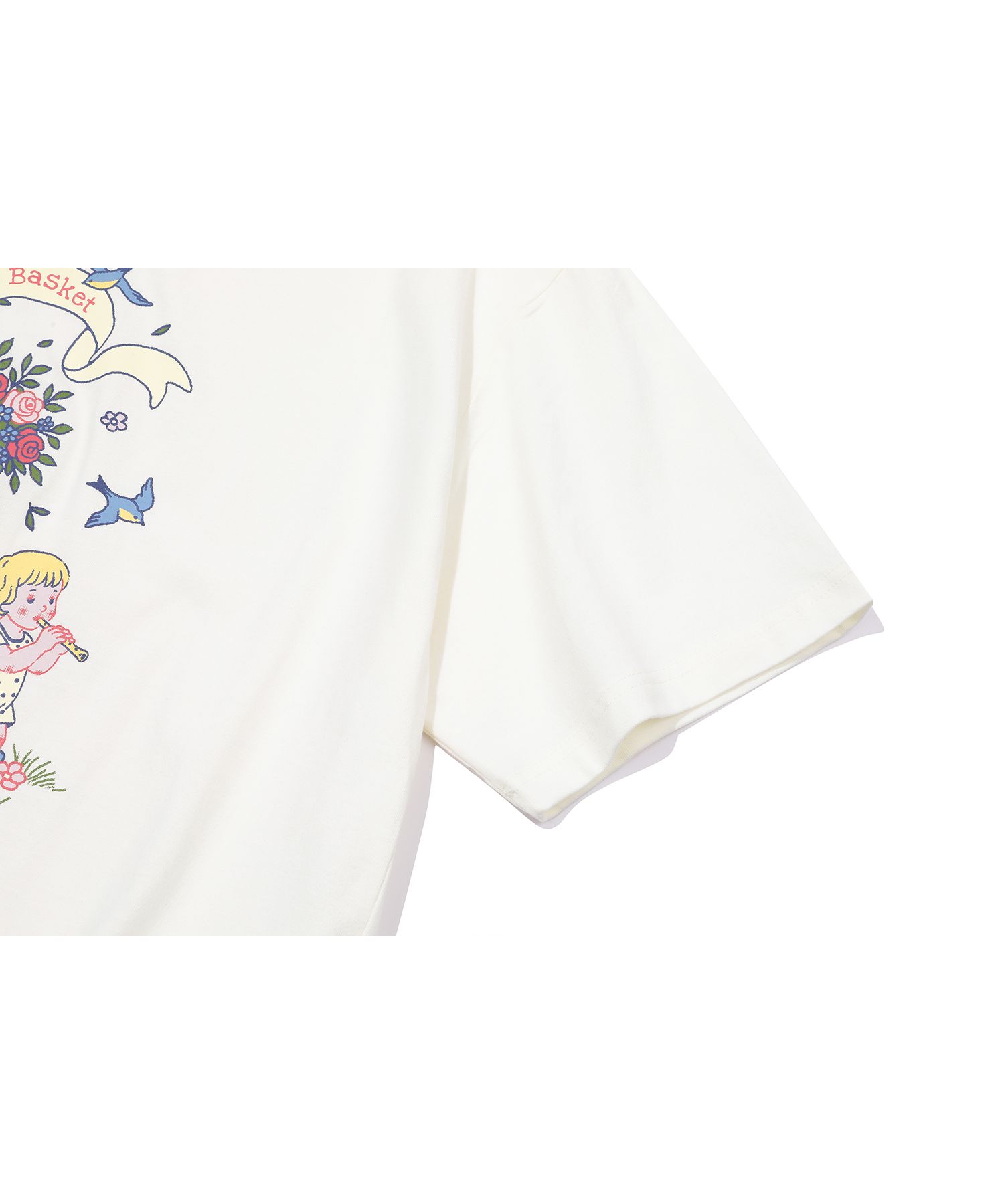 【CPGN STUDIO】Basketball Embroidery Short Sleeve T-shirt MUSINSA | CPGN STUDIO Basket Angel Short Sleeve T-shirt Cream