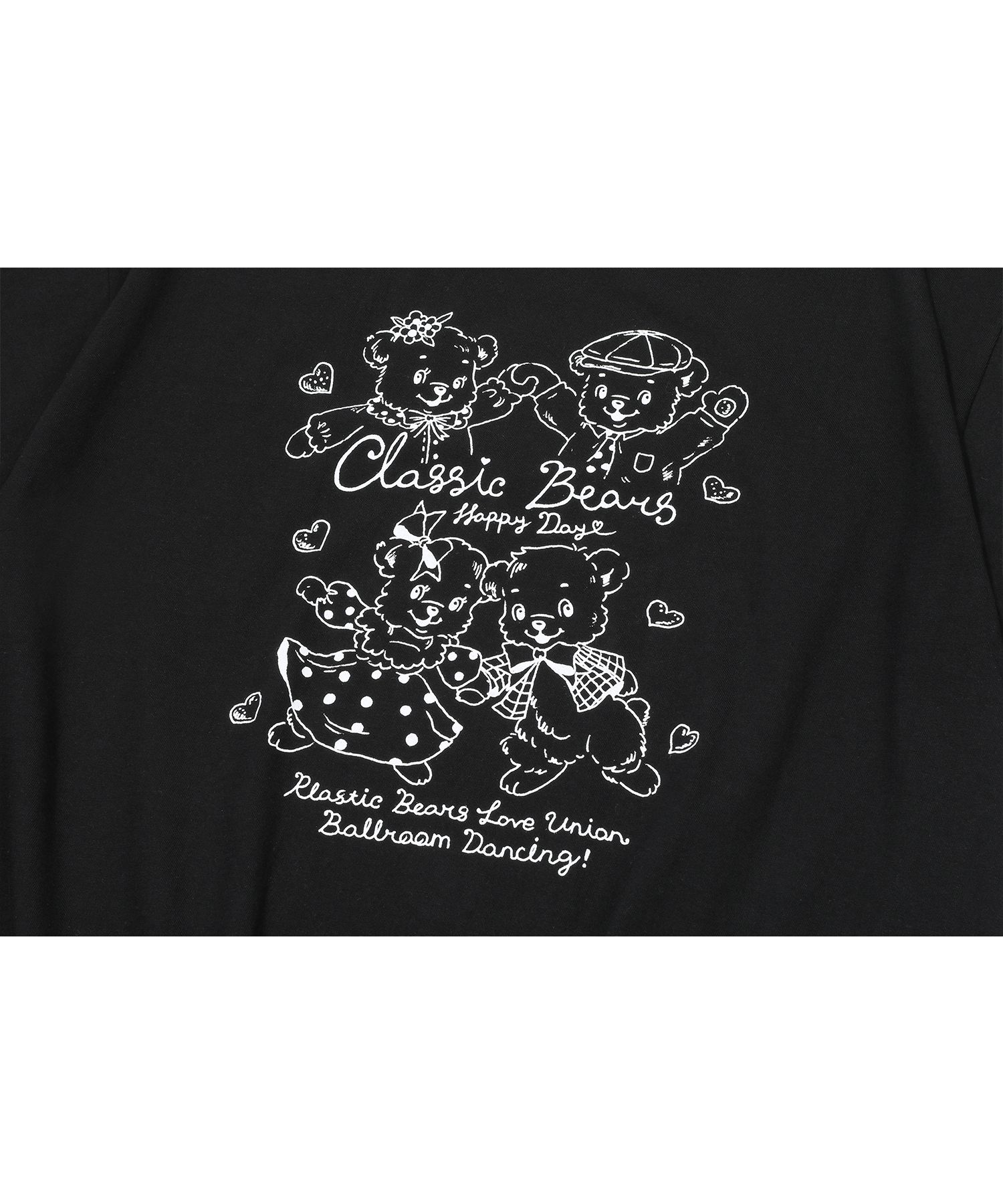 MUSINSA | CPGN STUDIO Classic Bear Short Sleeve T-Shirt Black