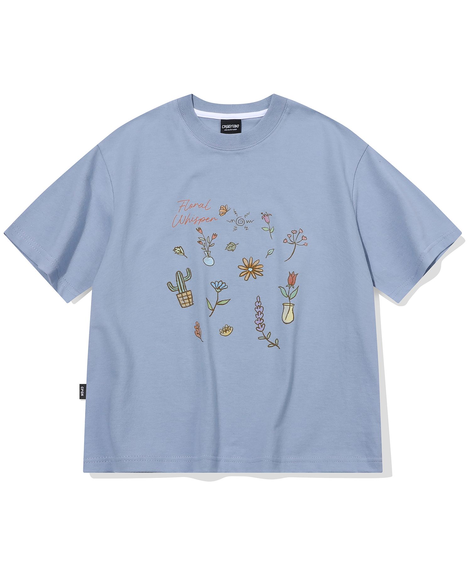 [CPGN STUDIO]★25SS★DTP WHISPER CROP SHORT SLEEVE T-SHIRT MUSINSA公式 | CPGN STUDIO DTP Whisper Crop Short Sleeve T