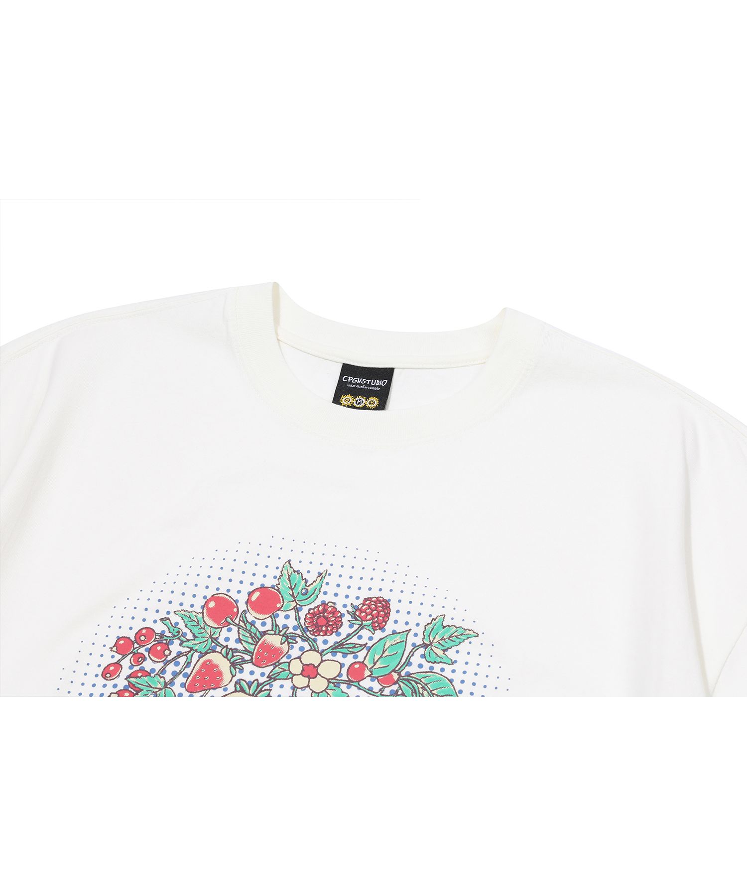 [CPGN STUDIO]★25SS★FRESH BERRY SHORT SLEEVE T-SHIRT MUSINSA | CPGN STUDIO Fresh Berry Pigment Short Sleeve T