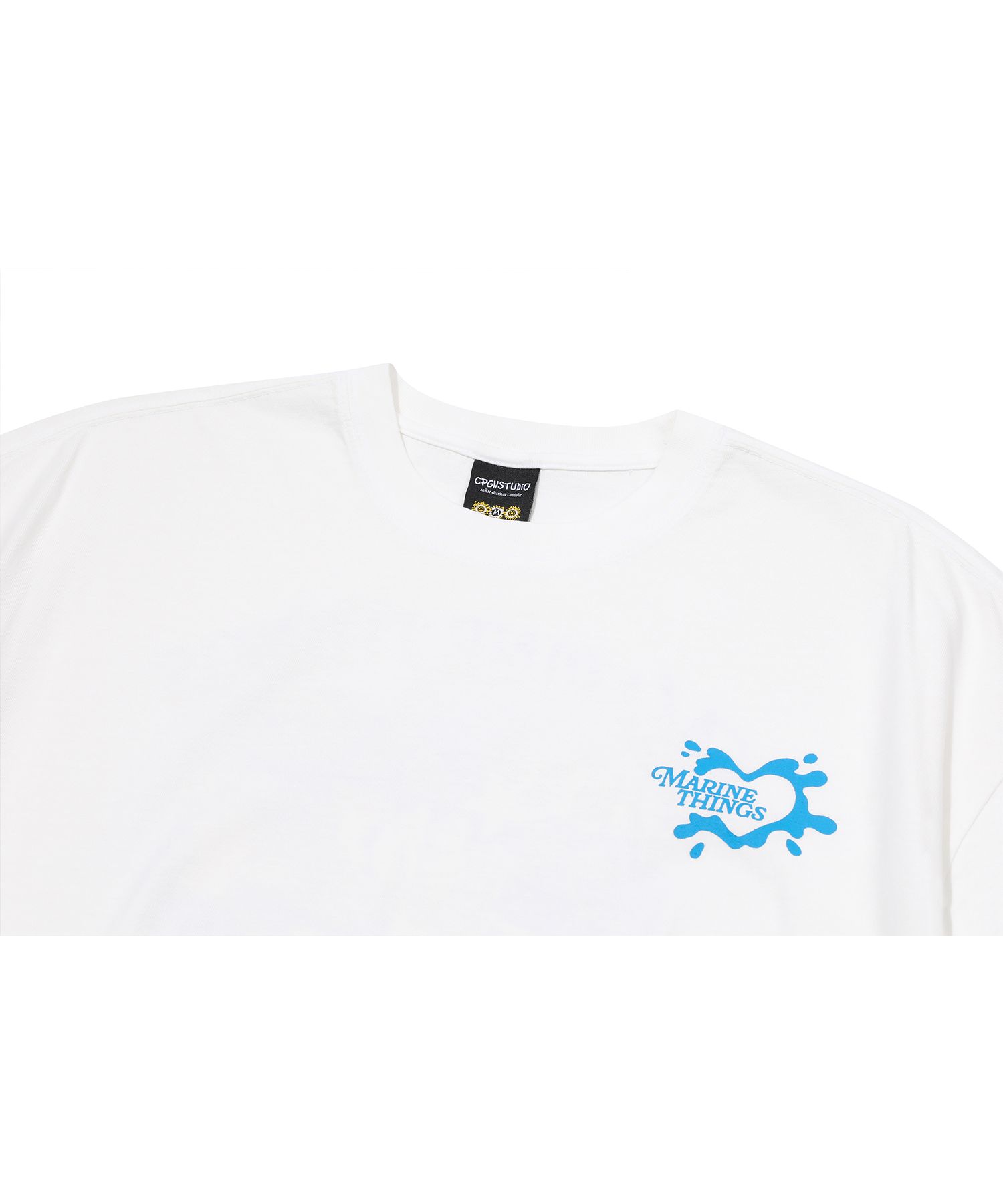 【CPGN STUDIO】25SS★ Marine Blue Short Sleeve Tee MUSINSA | CPGN STUDIO Marine Blue Short Sleeve T-Shirt Star
