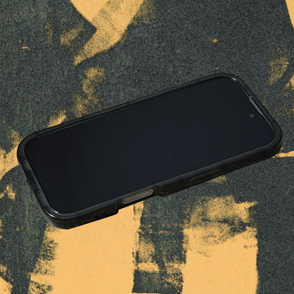 블레임 스튜디오(BLAMESTUDIO) Yellow Jewelry logo mirror case