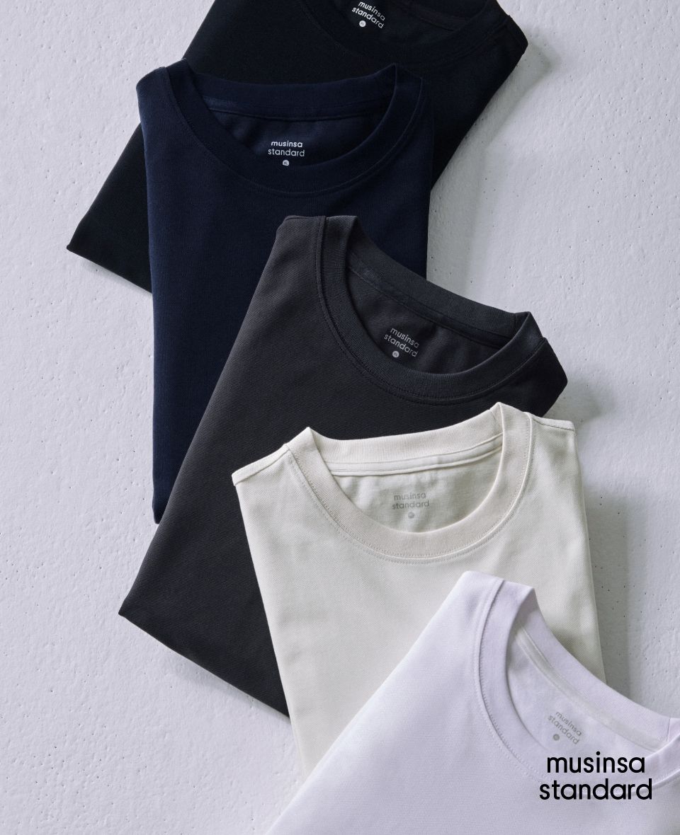 MUSINSA公式 | MUSINSA STANDARD [Cool Standard] Relaxed Fit Crew