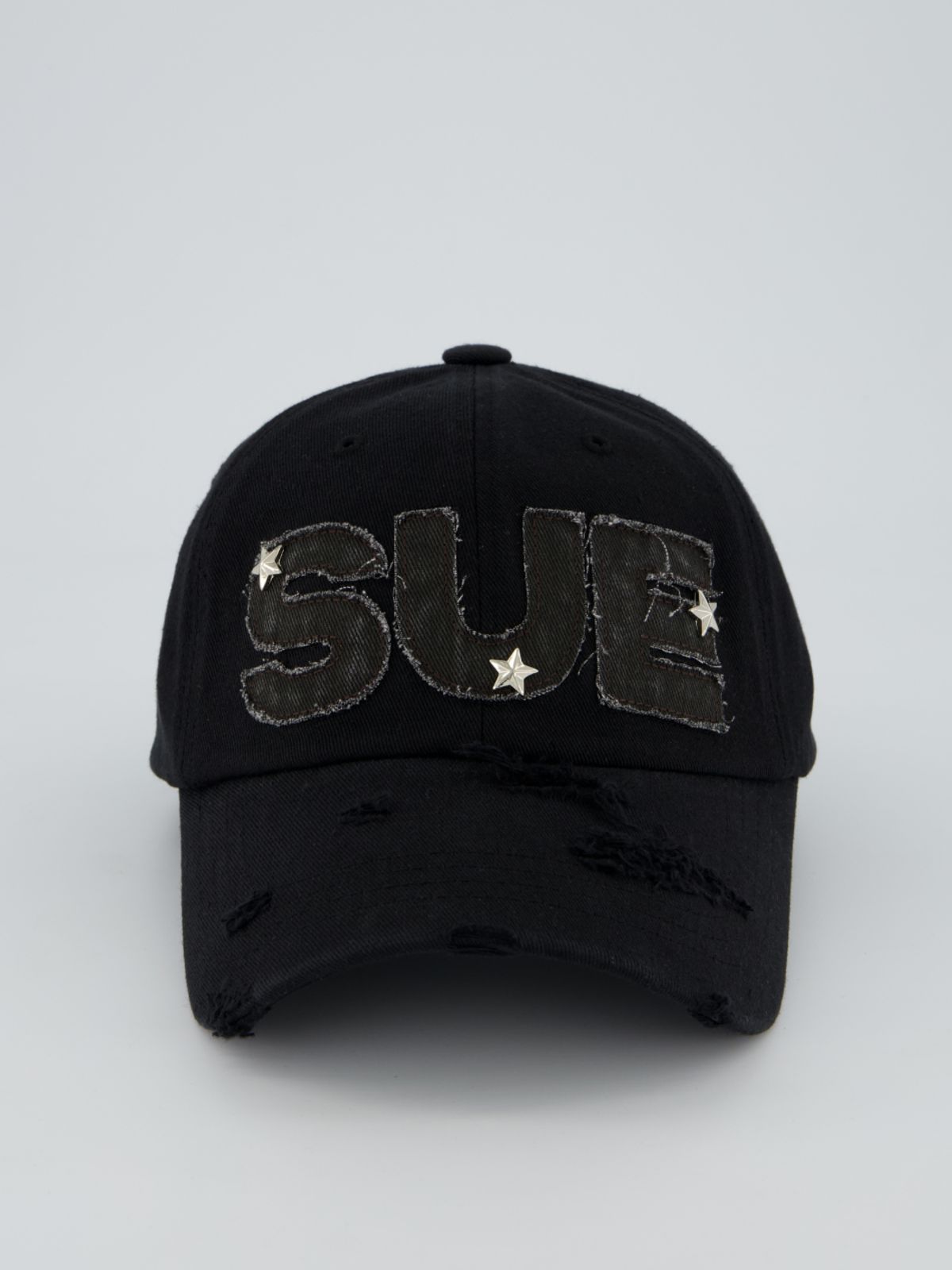 셋업이엑스이(SETUP-EXE) SUE STAR BALL CAP / BLACK