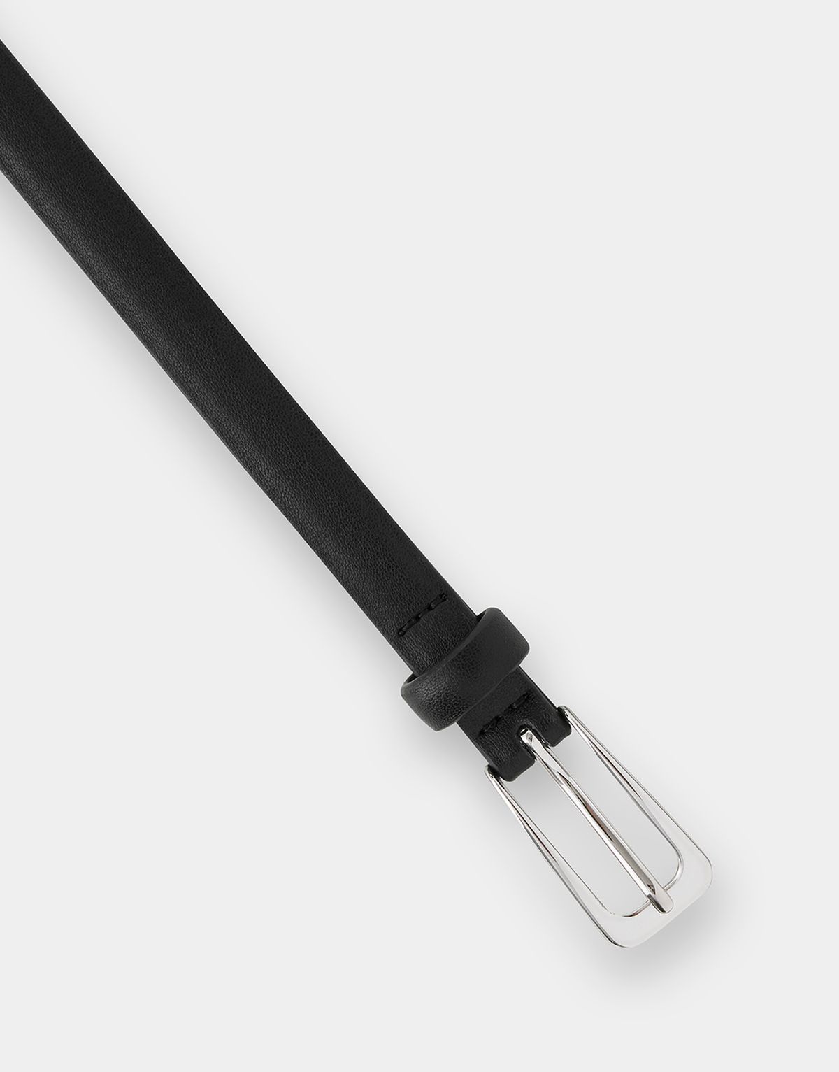 지오다노(GIORDANO) 스퀘어 버클 레더 벨트 435503 [black]