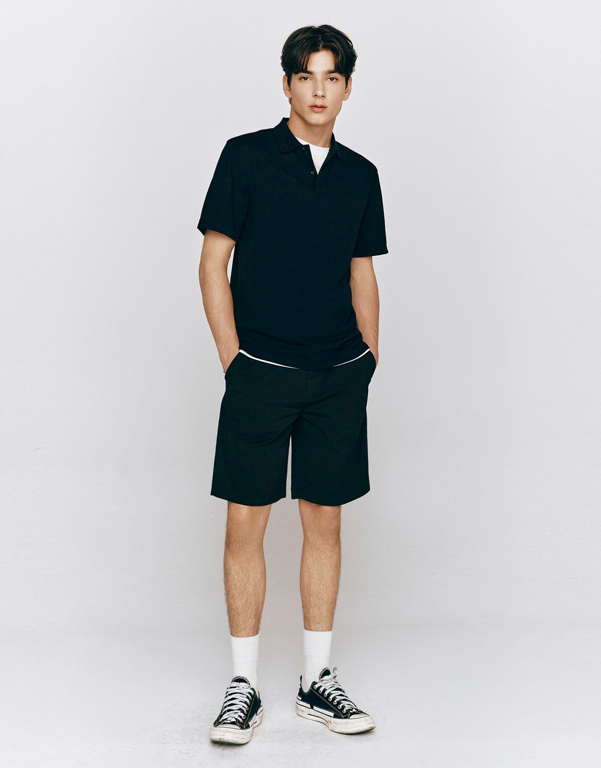 지오다노(GIORDANO) [쿨 기능성] 폴로 반팔 카라티 015507 [5color]