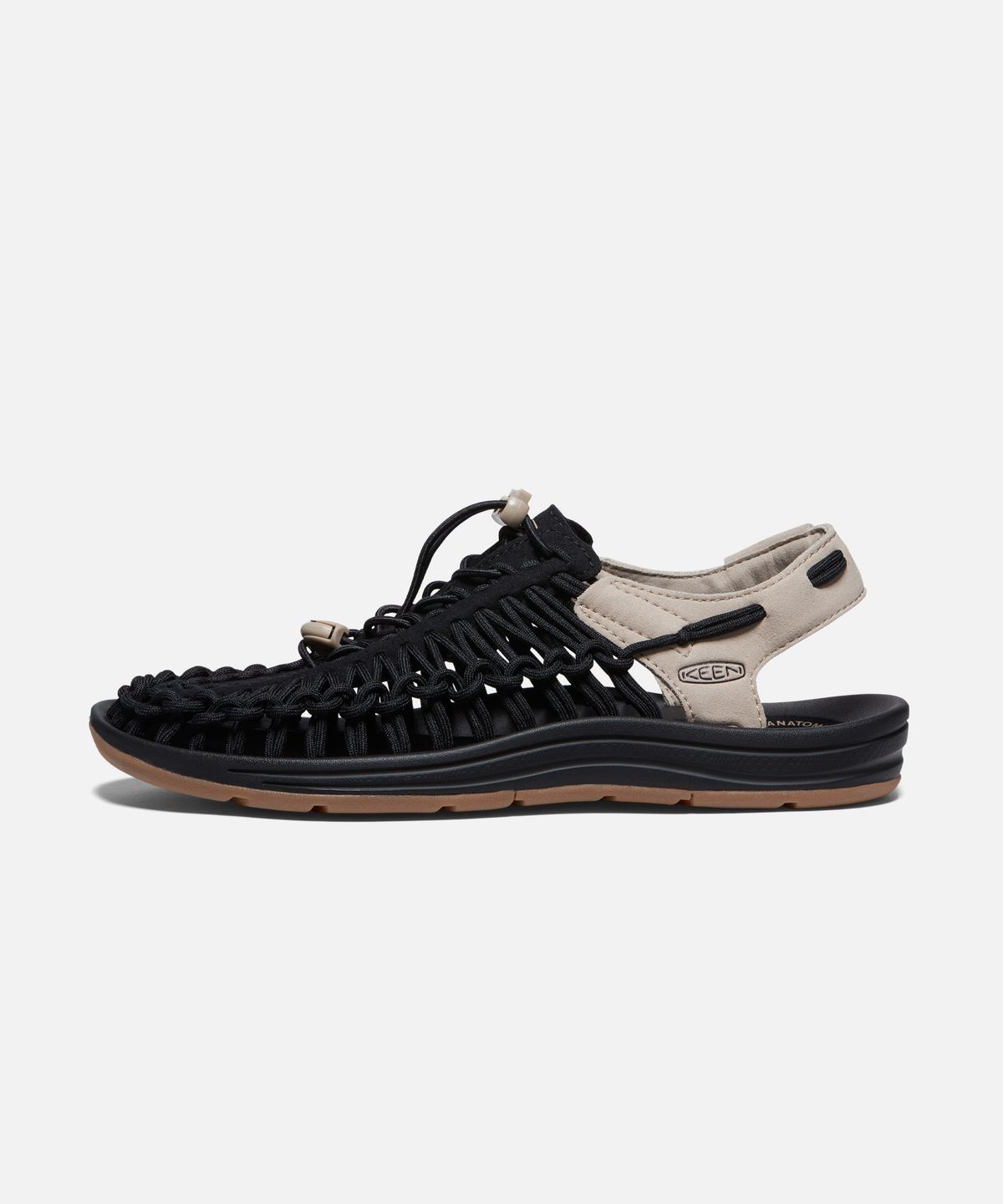 킨(KEEN) 유니크 남성 샌들 Black/Plaza Taupe