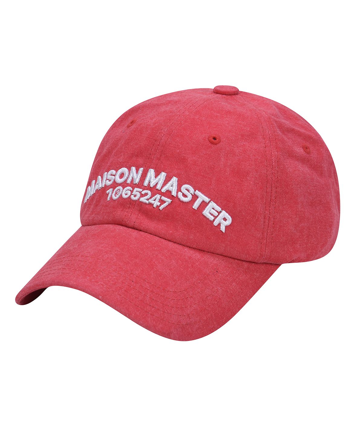 메종마스터(MAISON MASTER) 피그먼트 커브로고 볼캡