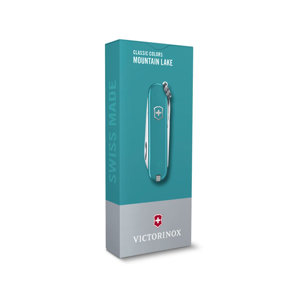 빅토리녹스(VICTORINOX) 클래식 컬러스 58mm 스몰 포켓 스위스 아미 나이프 마운틴 레이크 0.6223.23G