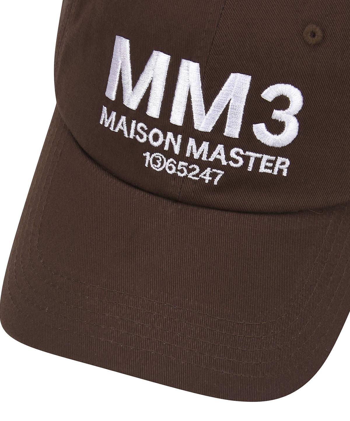 메종마스터(MAISON MASTER) MM3 자수로고 볼캡