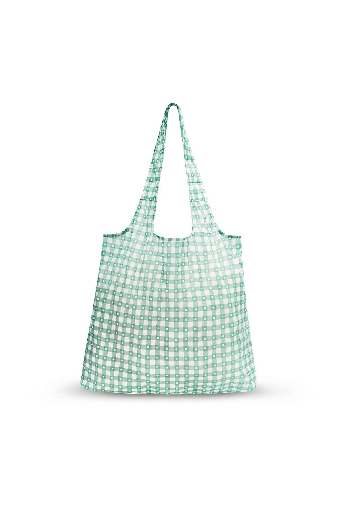 굿토드즈(GOODTOTES) 리유저블 에그백 포켓 쇼퍼백 (GreenCheck)