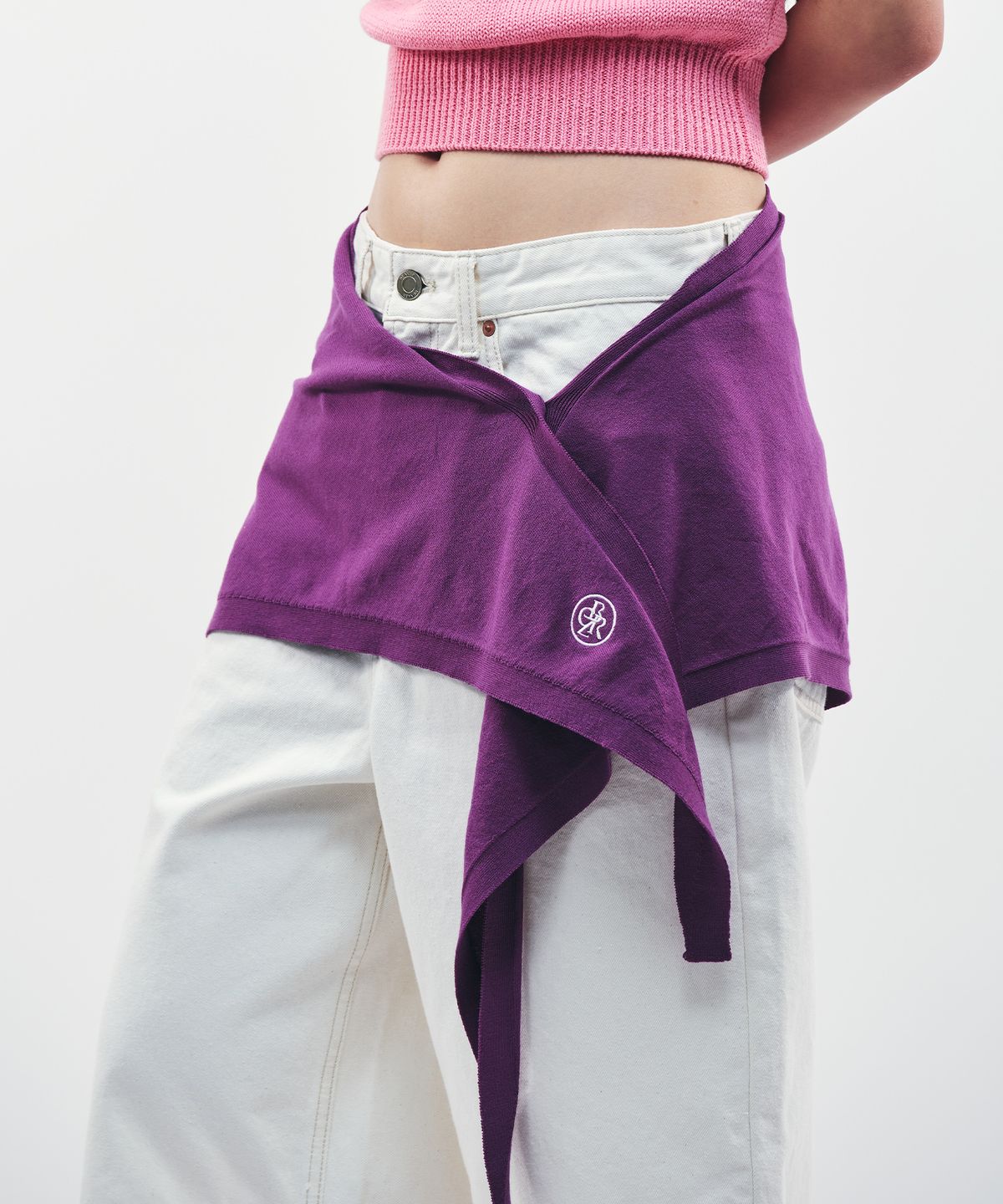 시티브리즈(CITYBREEZE) 레이어링 스카프_PURPLE