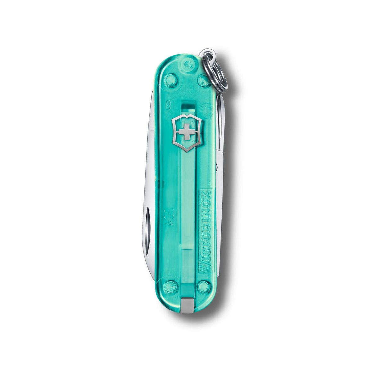 빅토리녹스(VICTORINOX) 클래식 컬러스 58mm 스몰 포켓 스위스 아미 나이프 트로피칼 서프 0.6223.T24G