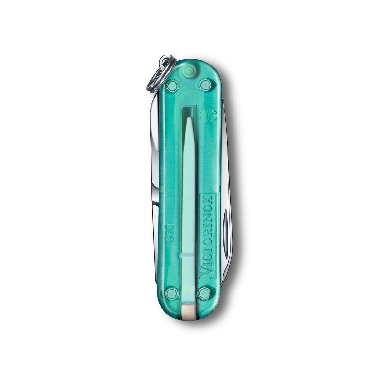 빅토리녹스(VICTORINOX) 클래식 컬러스 58mm 스몰 포켓 스위스 아미 나이프 트로피칼 서프 0.6223.T24G