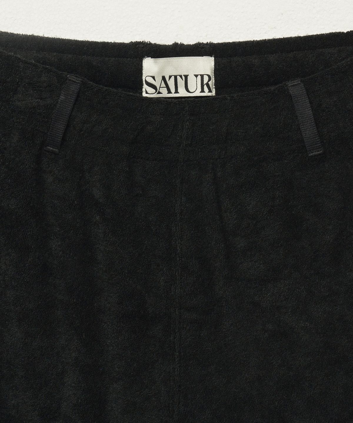 세터(SATUR) (W) 로턴 테리 쇼츠 블랙