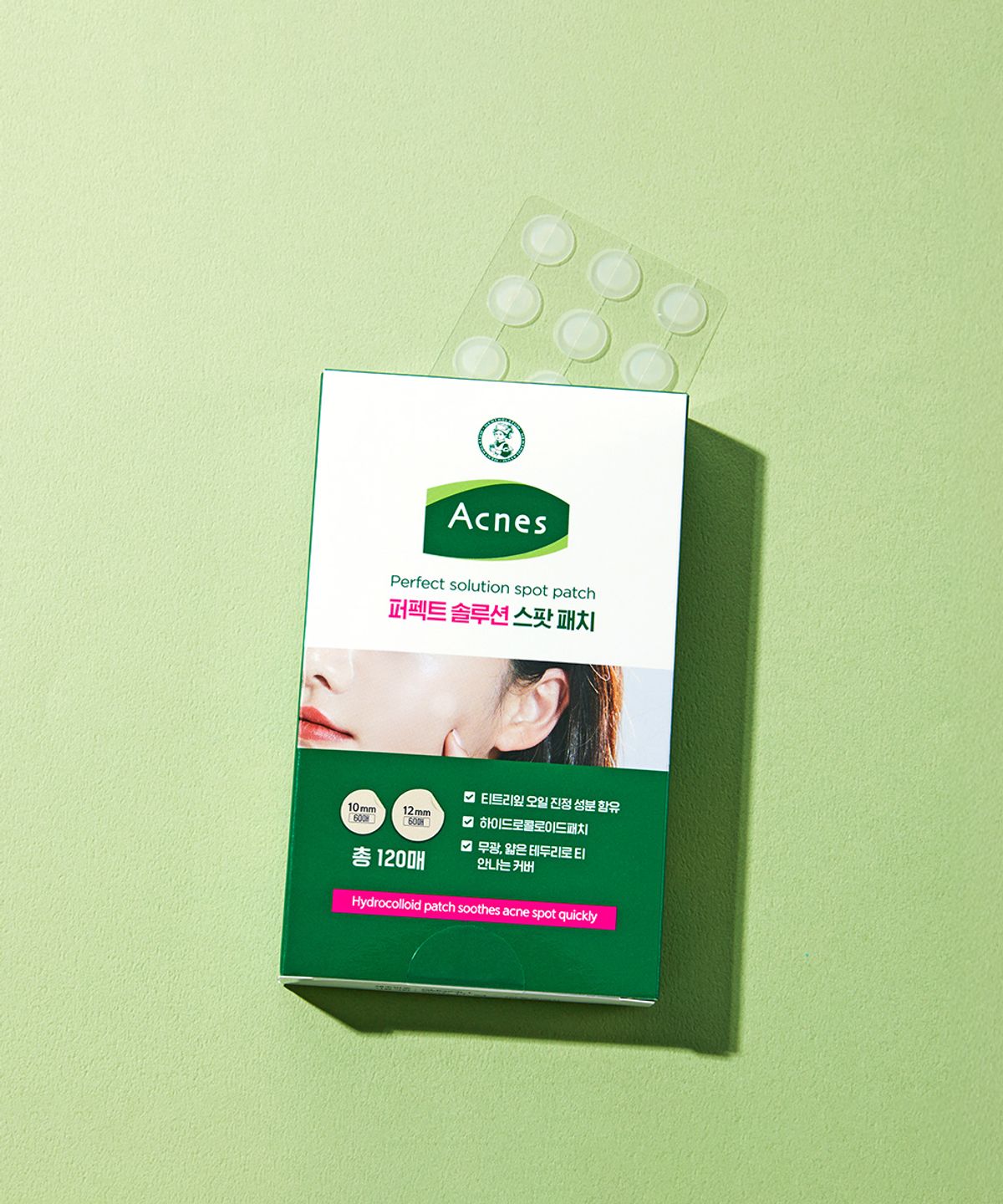 아크네스(ACNES) [2PACK] 퍼펙트 솔루션 스팟 패치 120매 (+3초스팟패치 18매 x2개 증정)