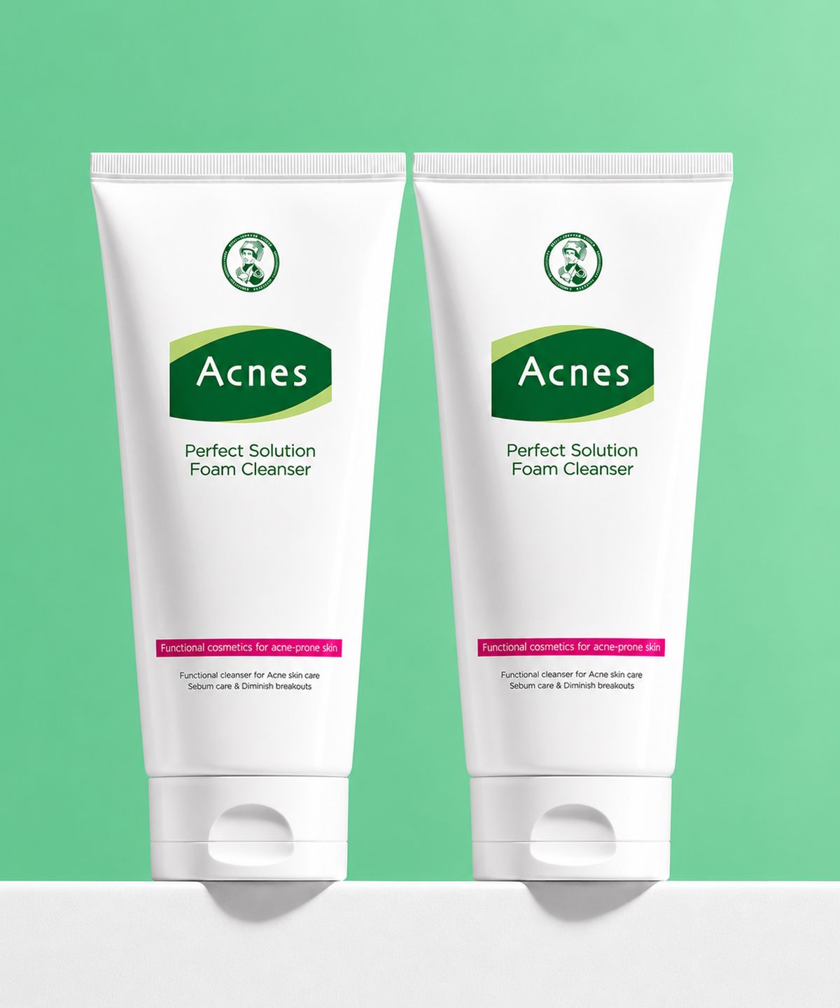 아크네스(ACNES) 퍼펙트 솔루션 폼클렌저 200ml (+퍼펙폼 60ml 증정)