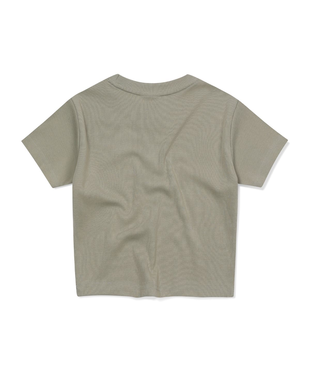 에스이에스티(S'EST) Woman Crop T-shirts Khaki
