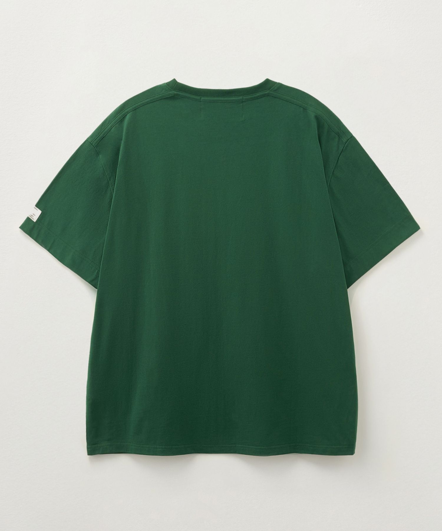 ◆SATUR◆ Bon Voyage Low Cut Applique Short Sleeve T-Shirt S MUSINSA | SATUR Bon Voyage Low Cut Applique Short Sleeve T