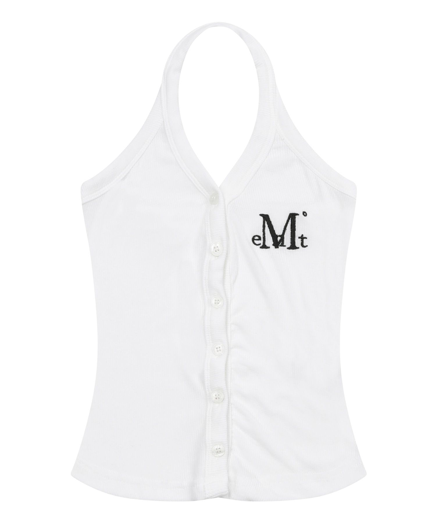 ★MUCENT★ MERA HALTER NECK CROP SLEEVELESS MUSINSA | MUCENT Mera Halter Neck Crop Sleeveless Nashi (4