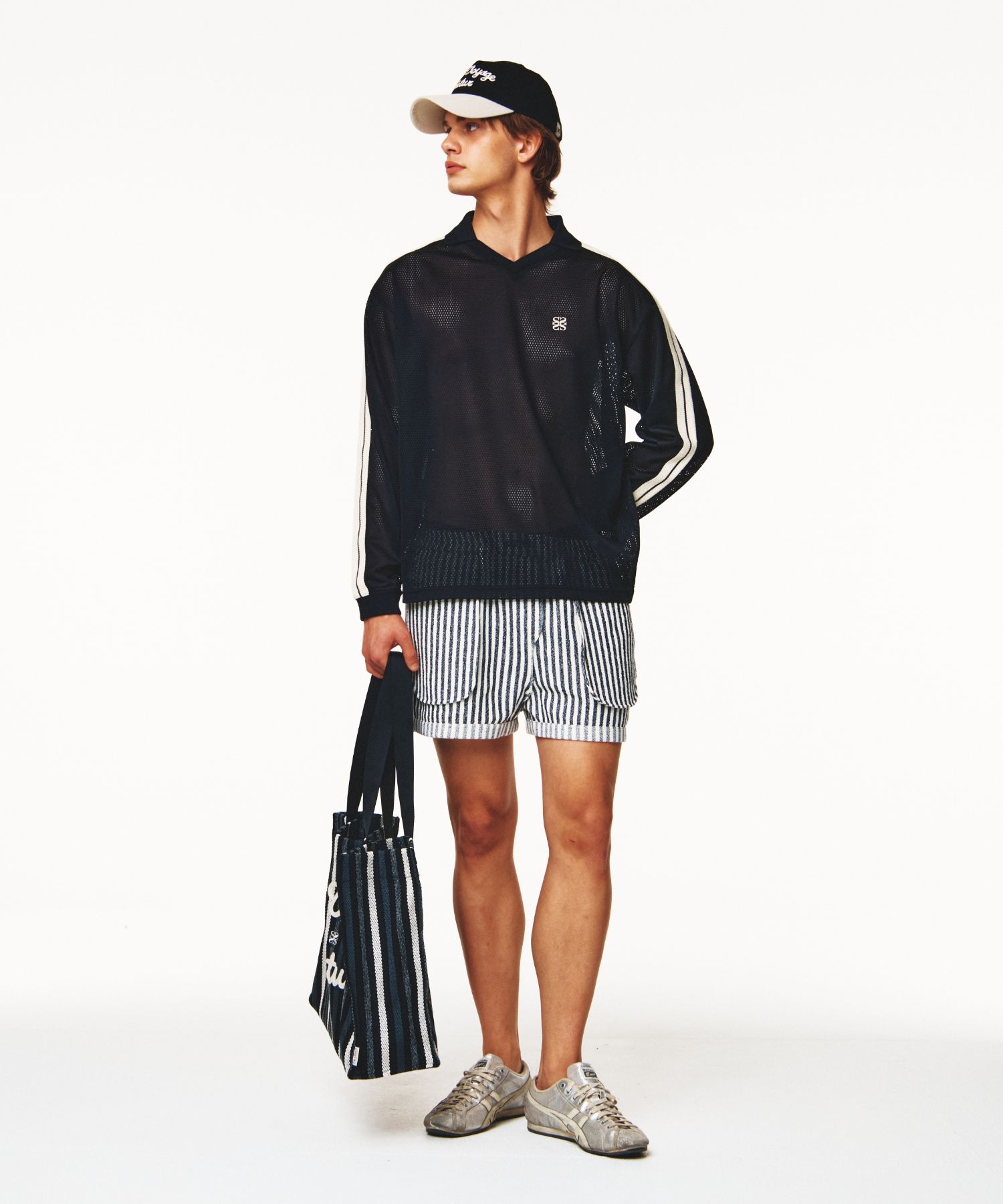 【 SATUR 】Lausanne Mesh Football Shirt MUSINSA | SATUR Lausanne Mesh Football Shirt Black