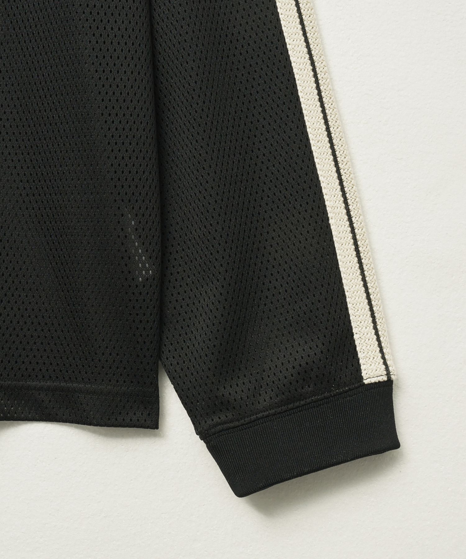 Tシャツ・カットソー SATUR Lausanne Mesh Football Shirt 5FT2117 MUSINSA | SATUR Lausanne Mesh Football Shirt Black