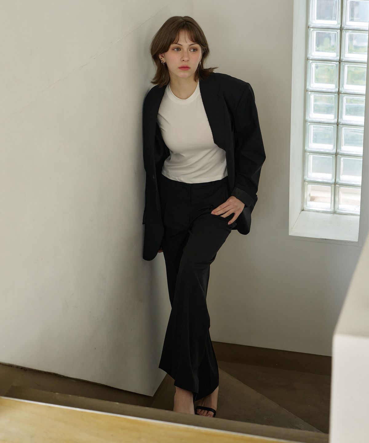 아르모어 시크릿(ARMOIRESECRET) 모던 와이드 슬랙스