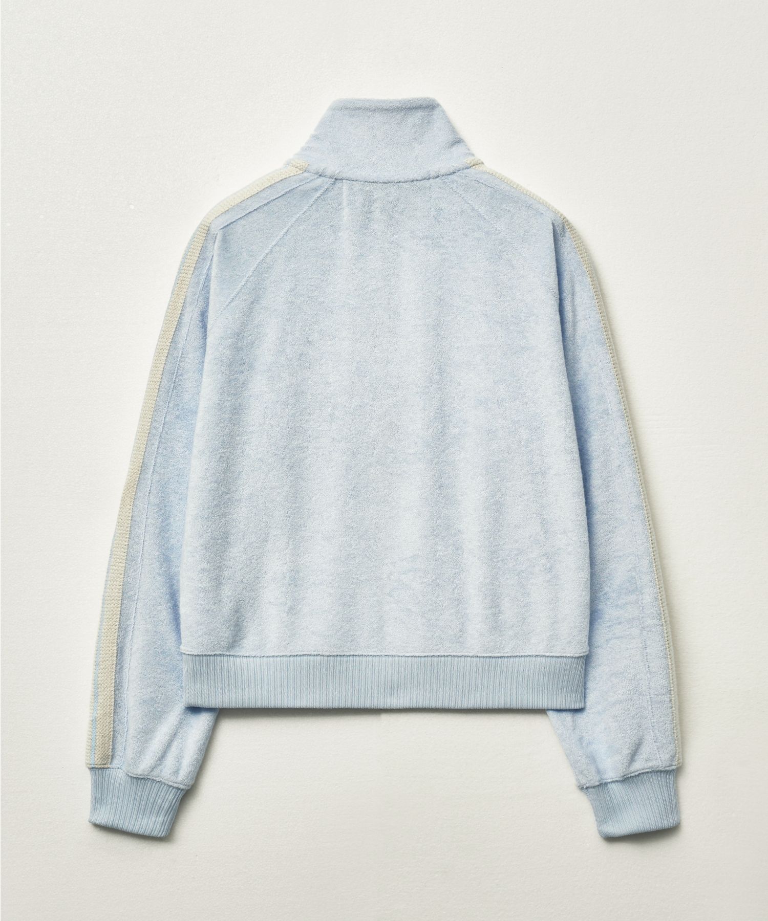 ★SATUR★Lawton Terry Track Zip-up Jacket MUSINSA | SATUR (W) Lawton Terry Track Zip-Up Jacket Sky Blue