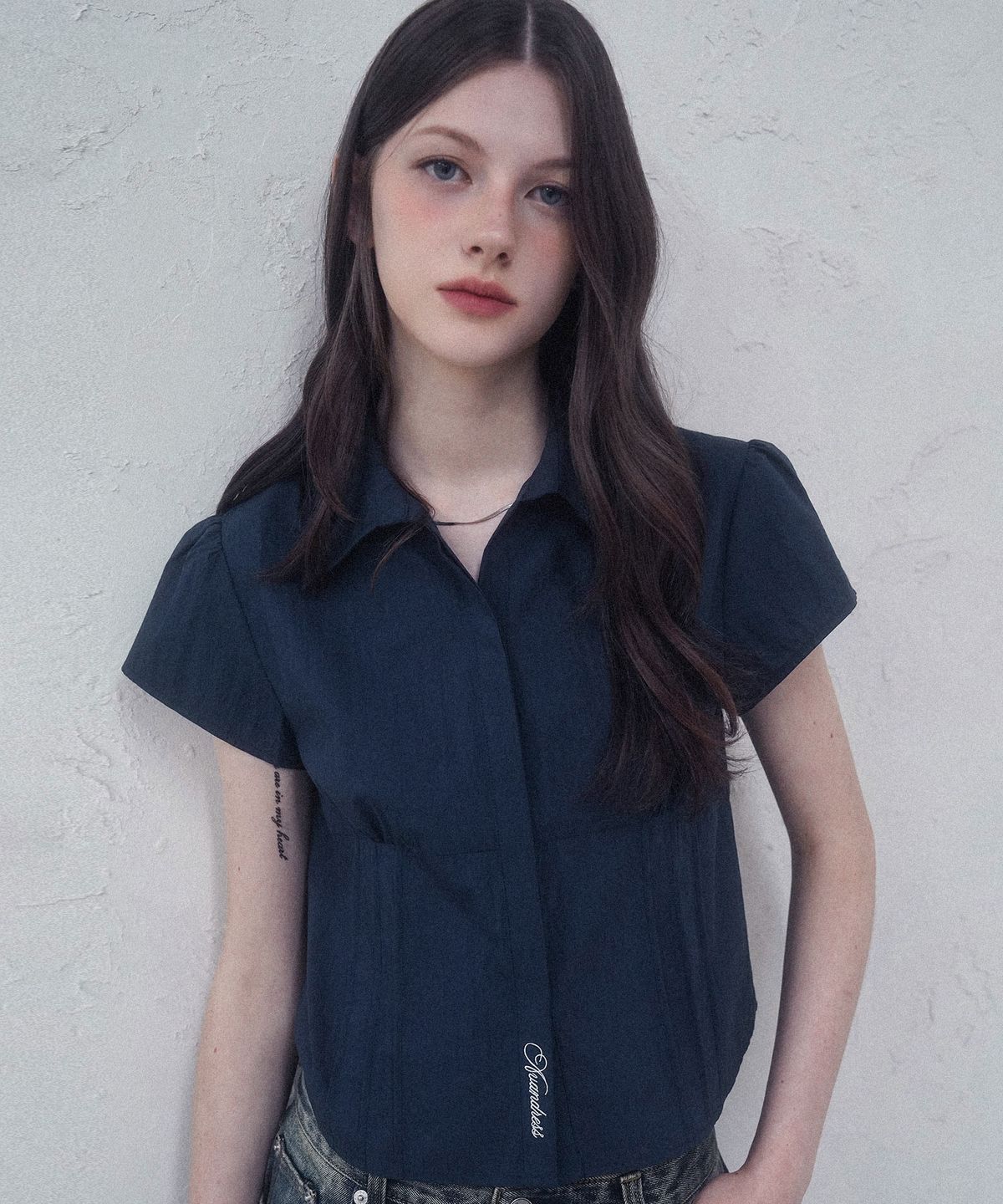 어반드레스(AVANDRESS) Mira Tuckline Shirt - 5COL