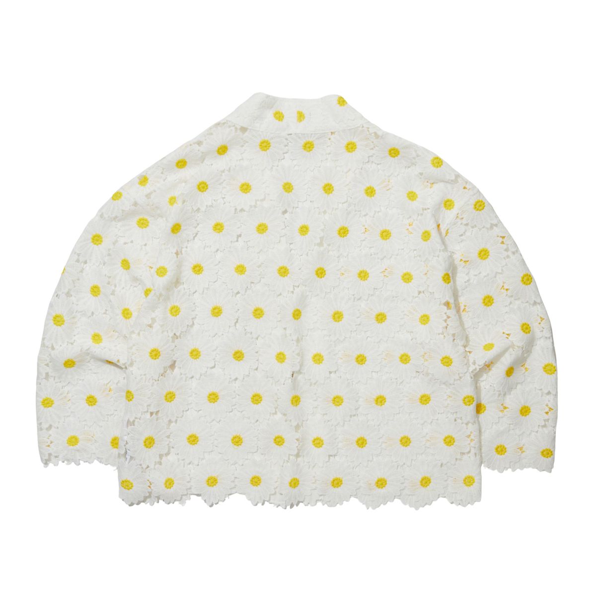 펜필드(PENFIELD) 플라워 크로셰 로브 화이트_FR2WJ37U