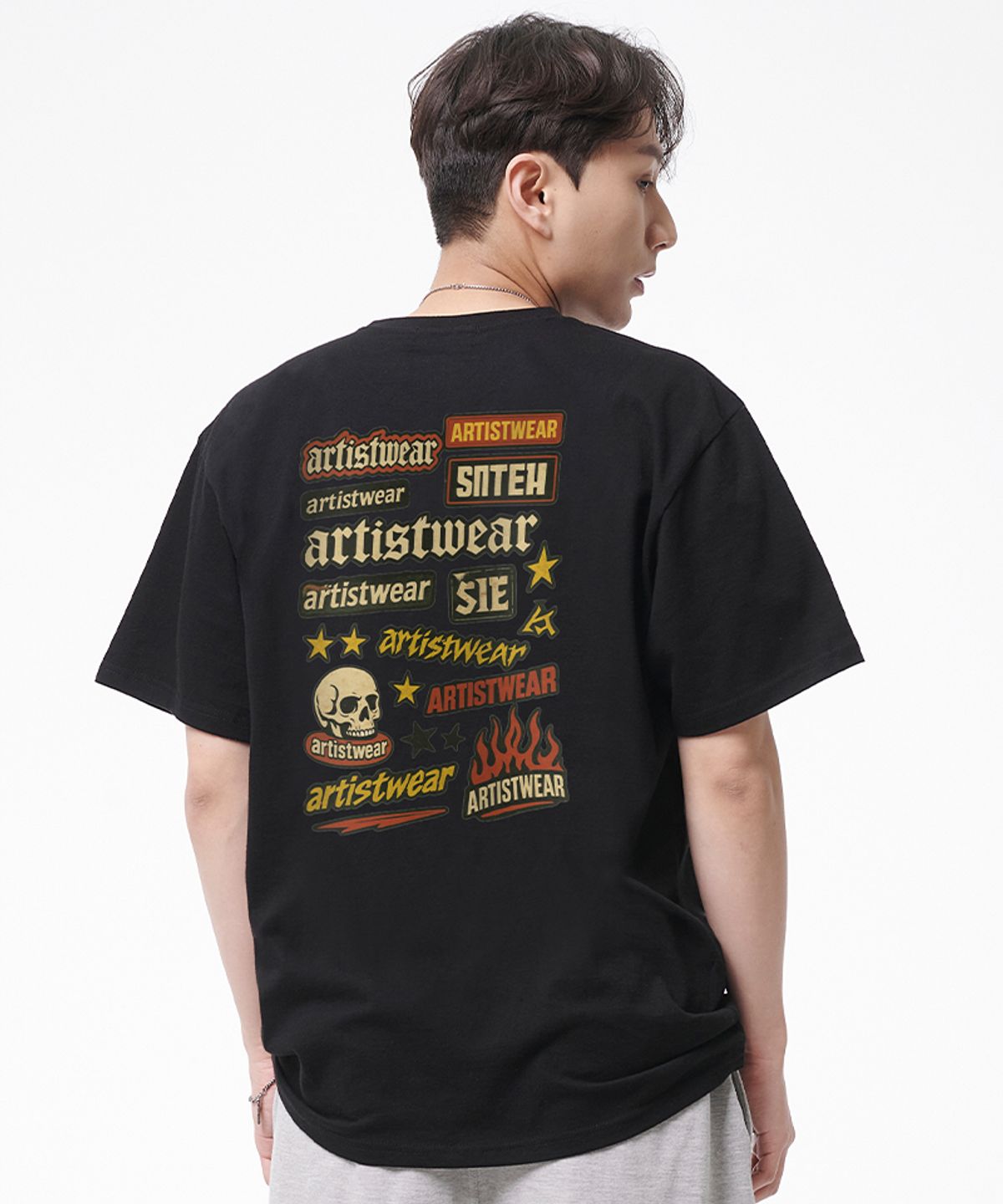 아티스트웨어(ARTISTWEAR) [ATW] 스티커밤 반팔티