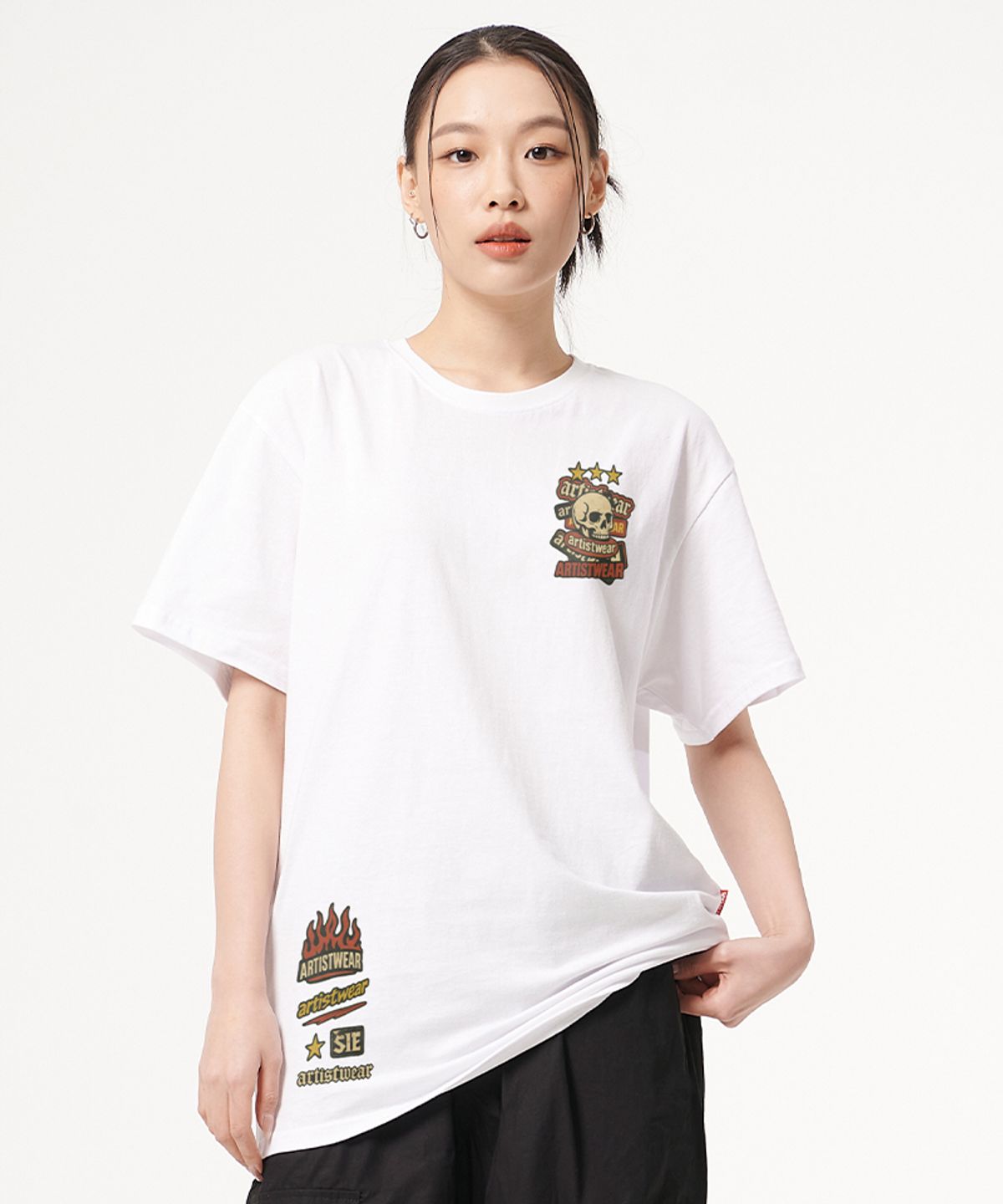 아티스트웨어(ARTISTWEAR) [ATW] 스티커밤 반팔티