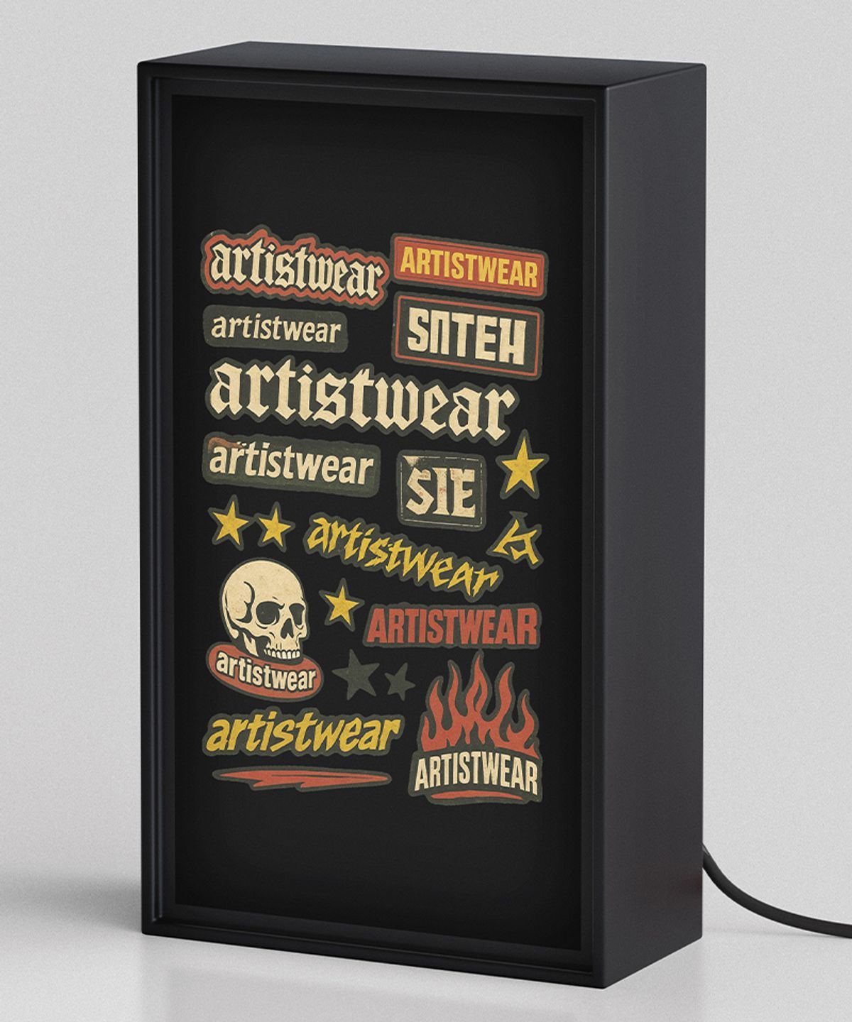 아티스트웨어(ARTISTWEAR) [ATW] 스티커밤 반팔티