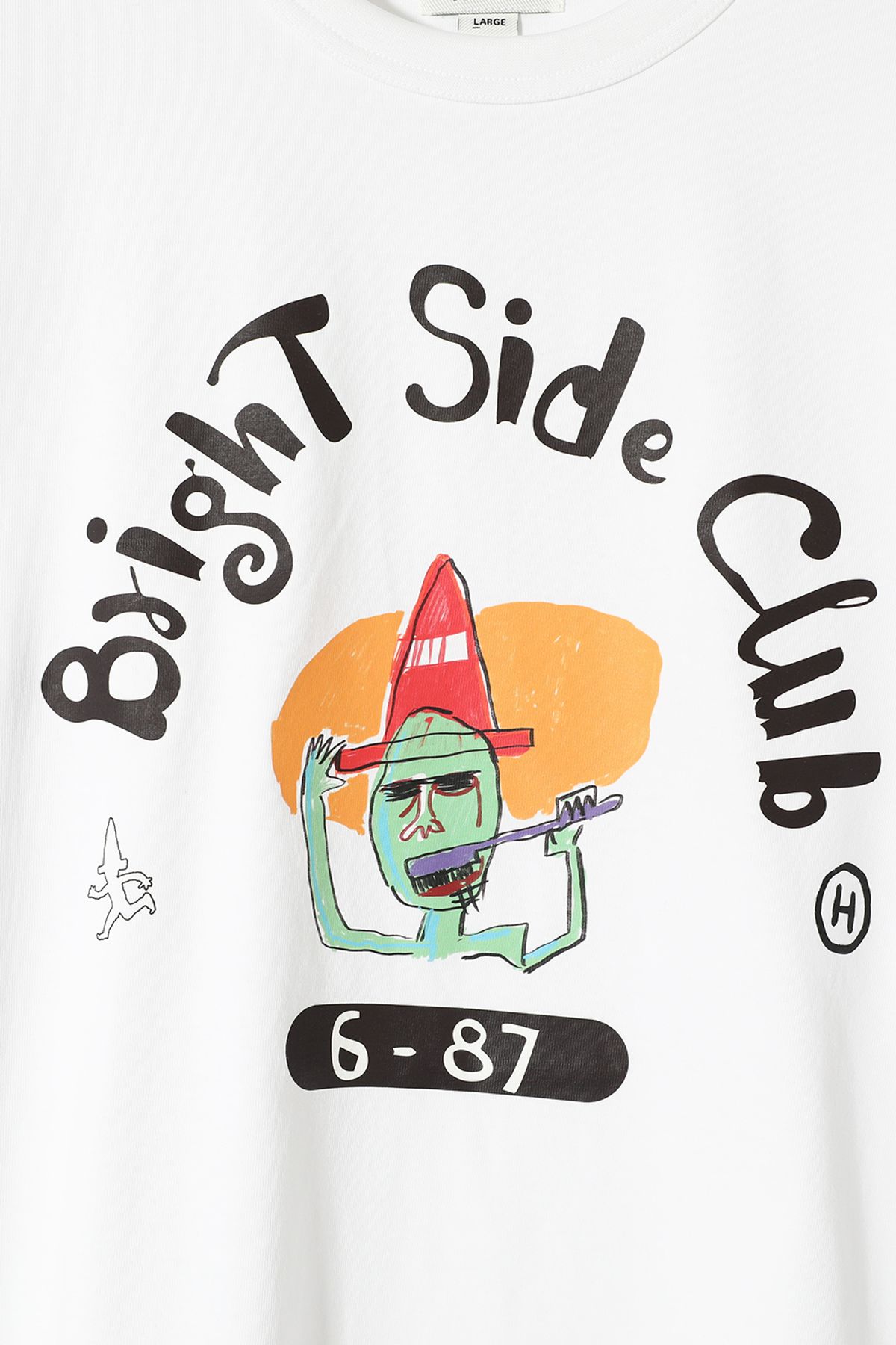 홀리선(HORLISUN) 25 B.S.C GRAPHIC T-SHIRT ALIEN