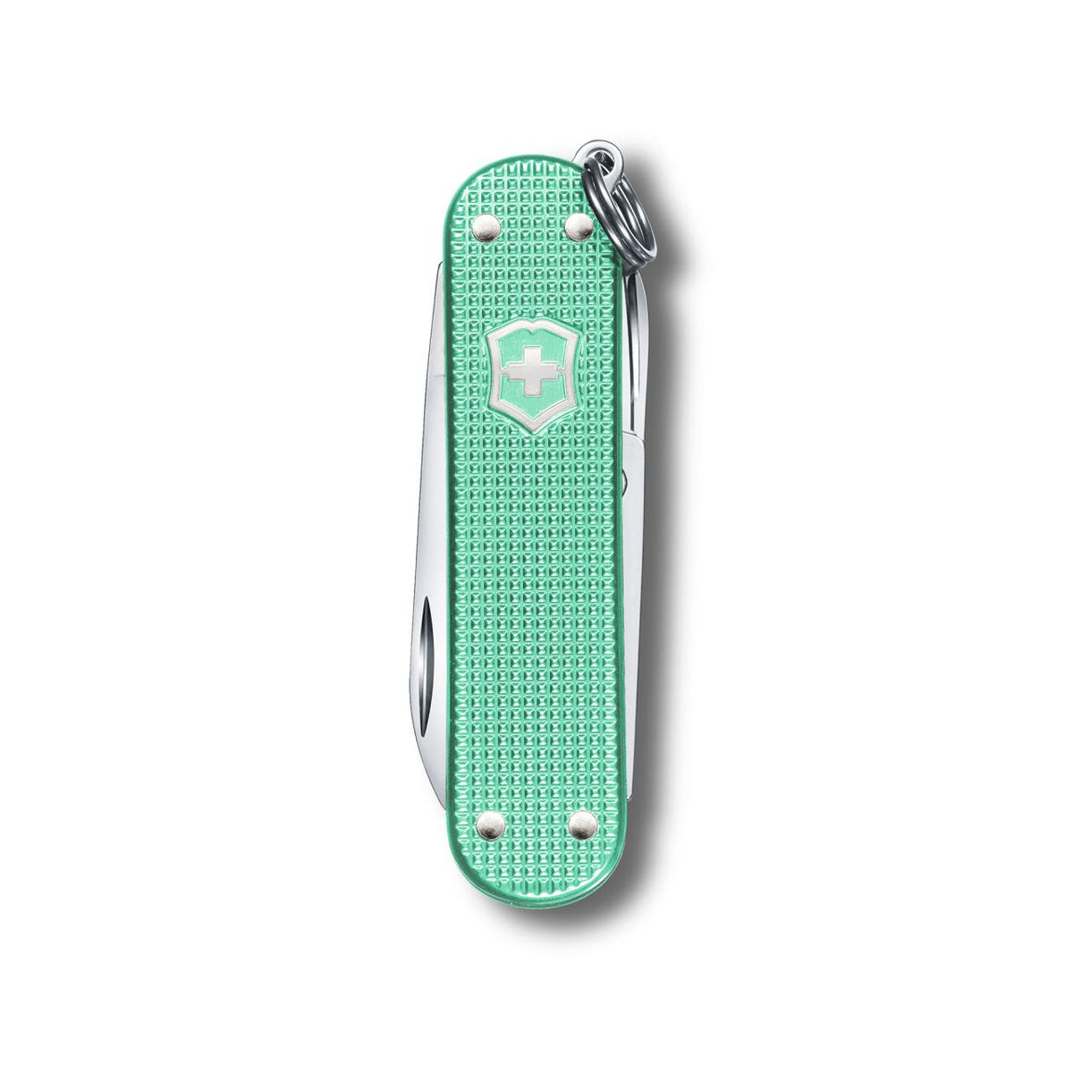 빅토리녹스(VICTORINOX) 클래식 컬러스 알록스 58mm 스몰 포켓 스위스 아미 나이프 민티 민트 0.6221.221G