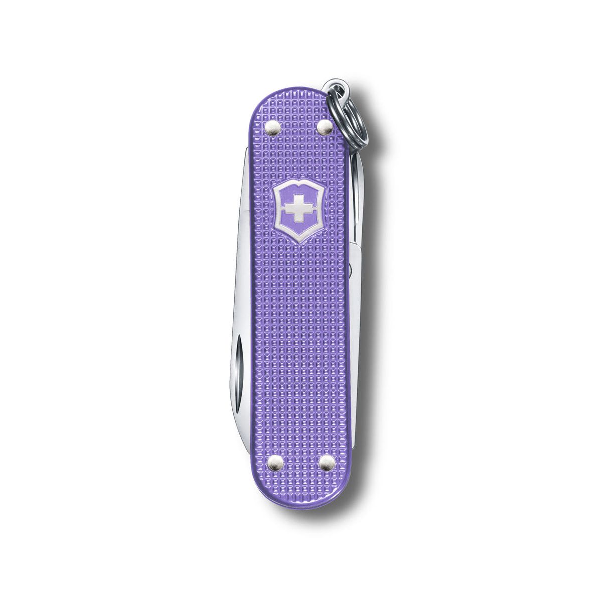 빅토리녹스(VICTORINOX) 클래식 컬러스 알록스 58mm 스몰 포켓 스위스 아미 나이프 일렉트릭 라벤더 0.6221.223G