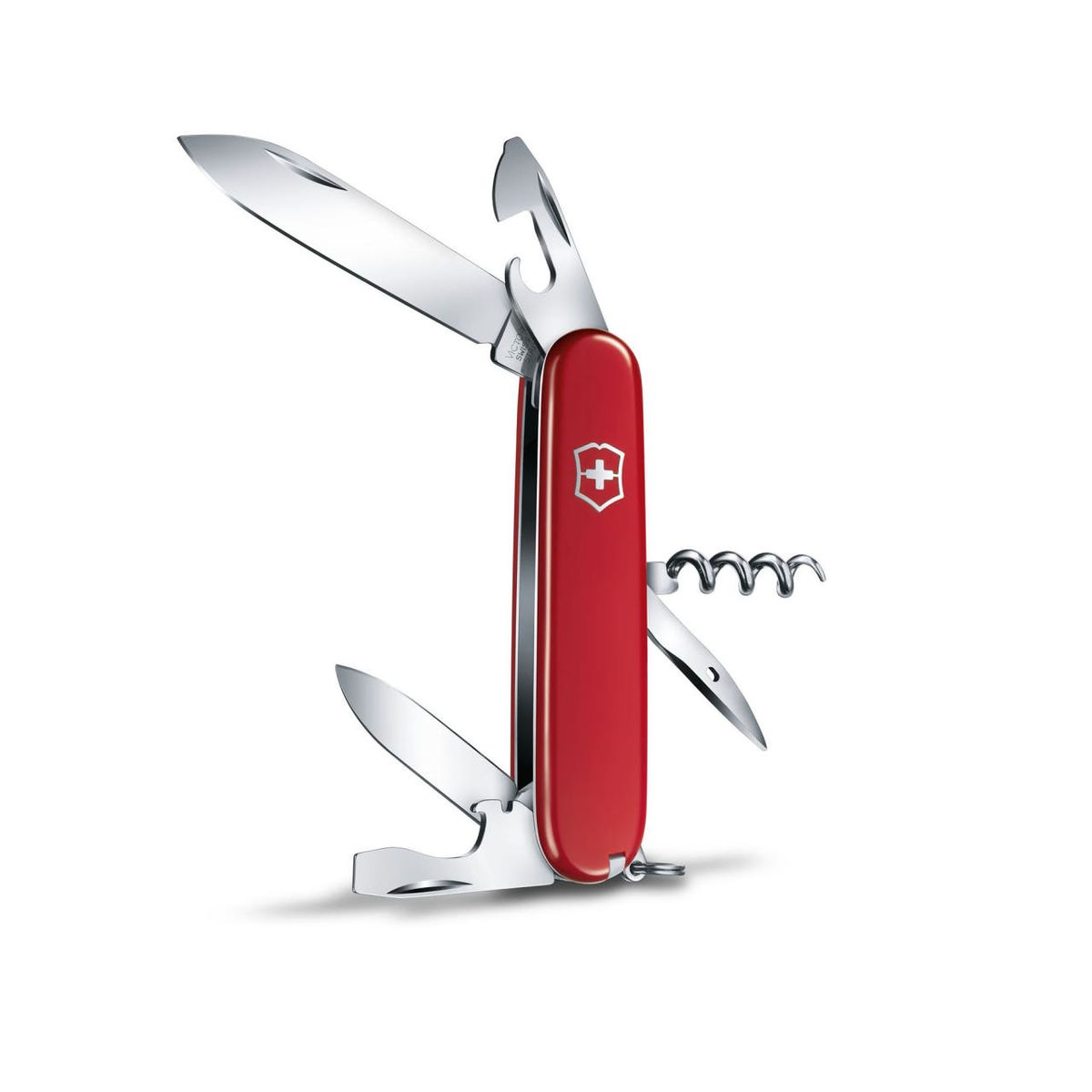 빅토리녹스(VICTORINOX) 맥가이버 캠핑 멀티툴 스파르탄 91mm 미디움 포켓 스위스 아미 나이프 칼 레드 1.3603