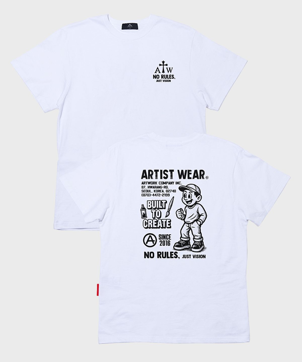 아티스트웨어(ARTISTWEAR) 오리진메이커스 반팔티