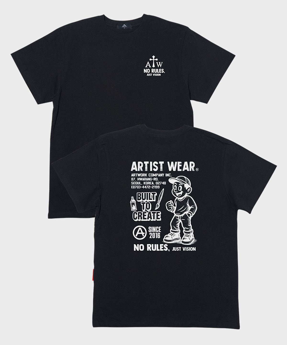 아티스트웨어(ARTISTWEAR) 오리진메이커스 반팔티