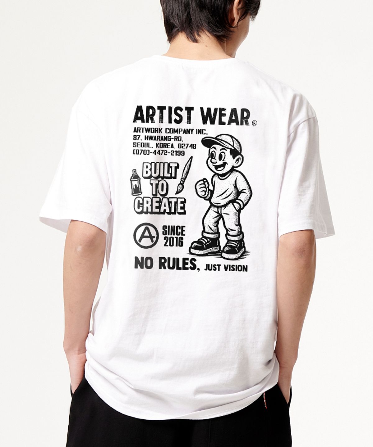 아티스트웨어(ARTISTWEAR) 오리진메이커스 반팔티