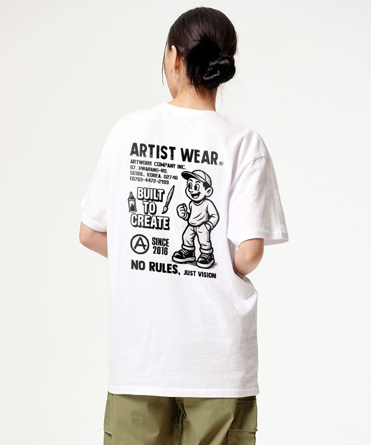 아티스트웨어(ARTISTWEAR) 오리진메이커스 반팔티