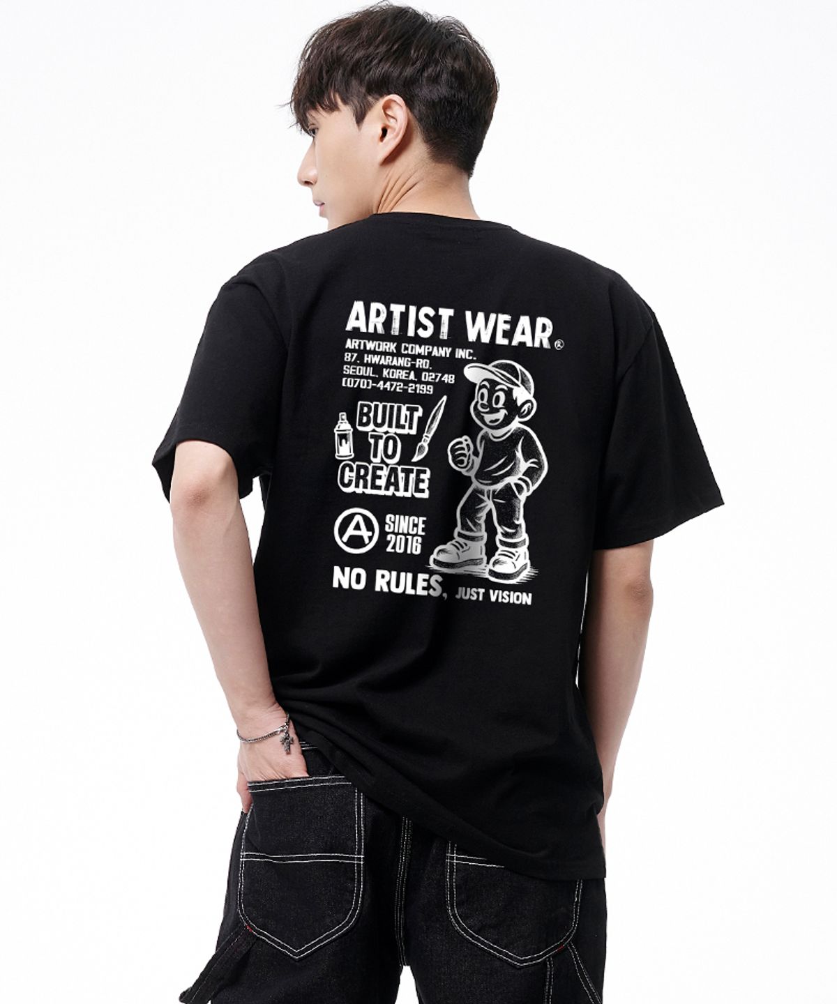 아티스트웨어(ARTISTWEAR) 오리진메이커스 반팔티