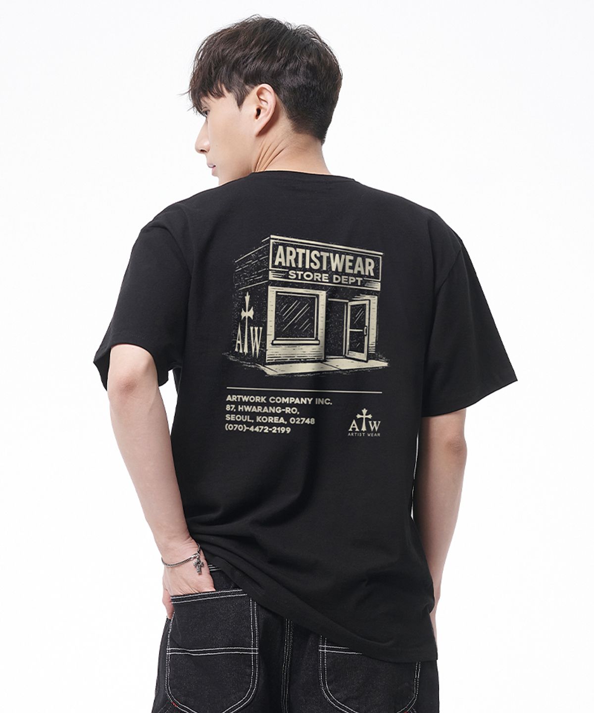 아티스트웨어(ARTISTWEAR) [ATW] 플래그십 반팔티