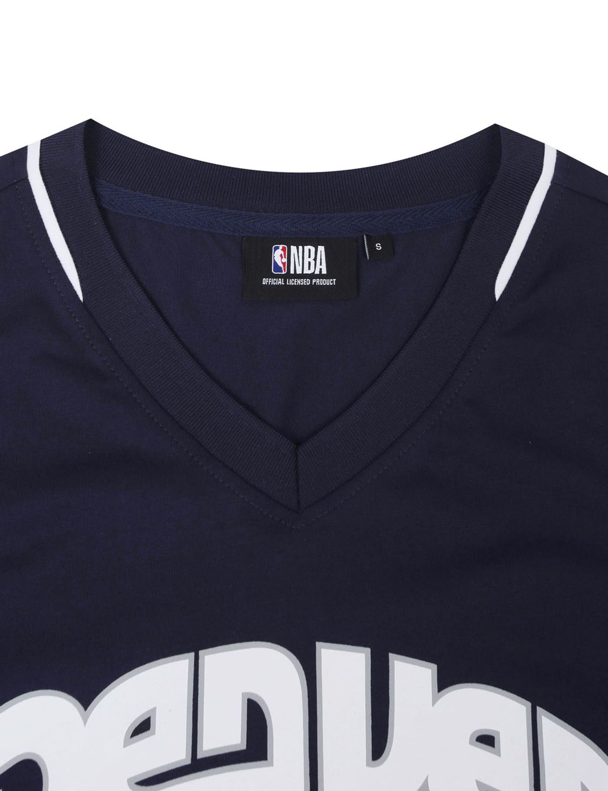 엔비에이(NBA) HWC DEN 농구저지 슬리브리스(N252TS857P) 네이비