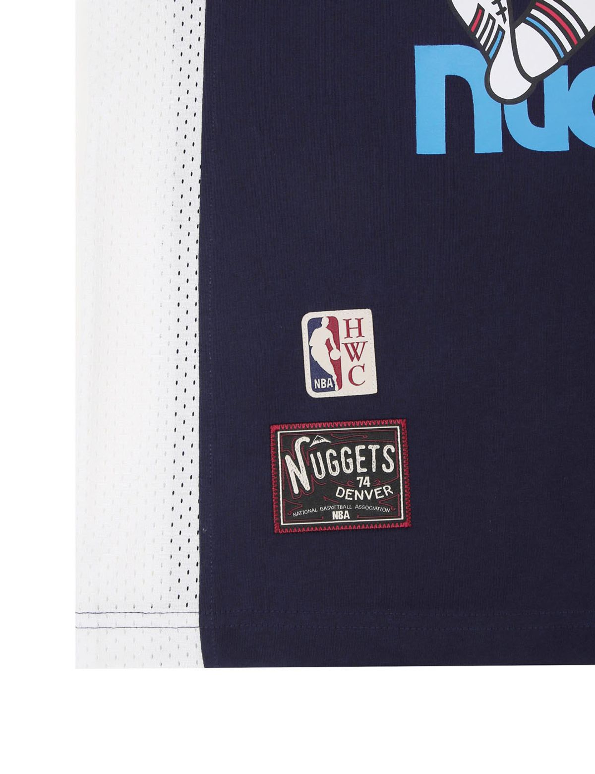 엔비에이(NBA) HWC DEN 농구저지 슬리브리스(N252TS857P) 네이비