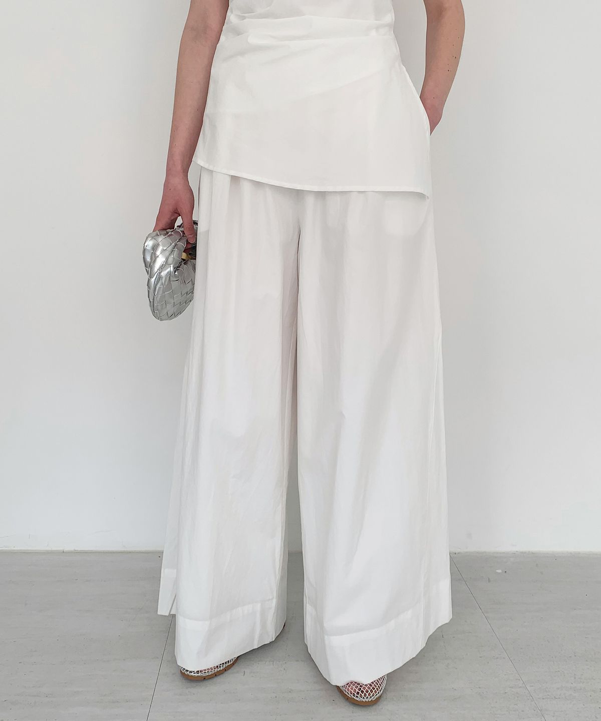 바스카라(VASCARA) Cotton Banding Wide Pants (3colors)