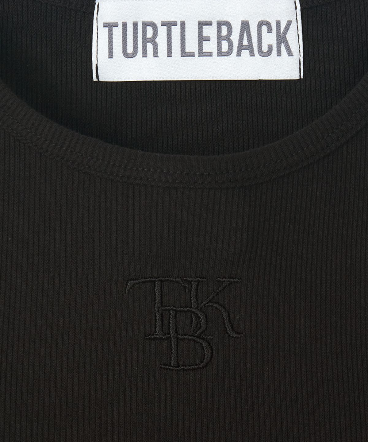 터틀백(TURTLEBACK) TBK 골지 절개 나시 2color